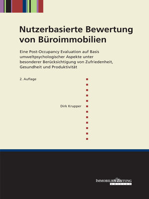 cover image of Nutzerbasierte Bewertung von Büroimmobilien